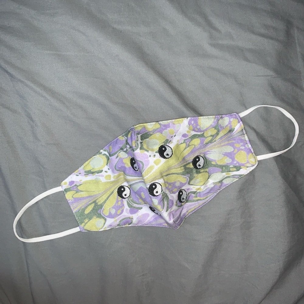 Urban Outfitters Desert Dream Green Purple Yin Yang Face Mask Filter Insert